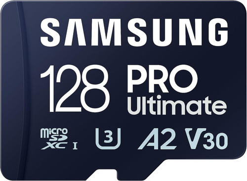 Adaptador de cartão de memória Samsung Pro Ultimate 128gb 200MB/s