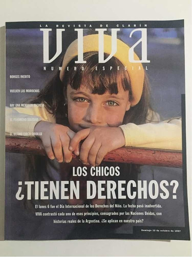 Revista Viva Clarín Especial 12/10/1997 Borges Quino Soda St