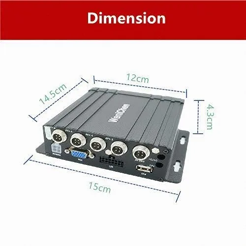 Wen Cheng Y 4 Canales Dvr 960p Móvil Ahd En Tiempo Real De V