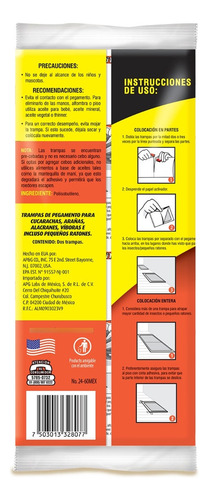 Catch-a Max Multi Trampas De Pegamento Grande En Papel