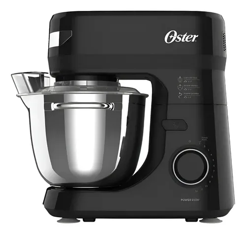 Batedeira Planetária Bowl Inox Iii Obat641 Oster Cor Preto Frequê...