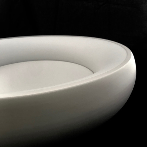 Imagen 7 de 8 de Plafón Minimalista 40w De Potencia Led Dimerizable Calido