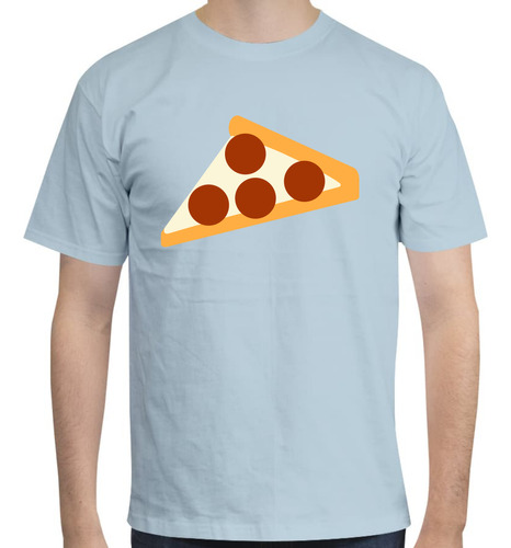 Playera Diseño De Rebanada De Pizza De Peperoni