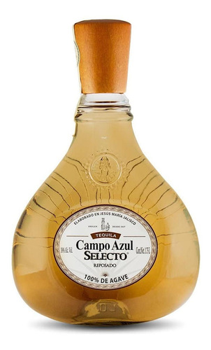 Paquete De 3 Tequila Campo Azul Selecto Reposado 1.75 L