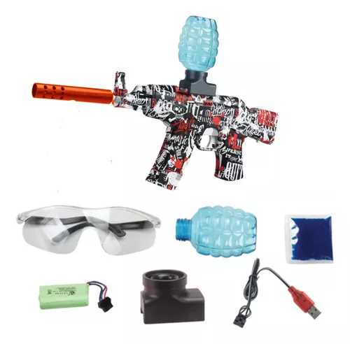 Brinquedo Arma Lançador Bolinha Gel Metralhadora AK47 Eletrica Automatica  Orbeez - toy king - Lançadores de Água - Magazine Luiza