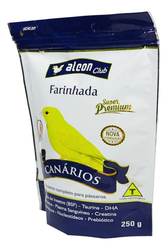 Alcon Club Farinhada Canário 250g Super Premium Kit Com 10