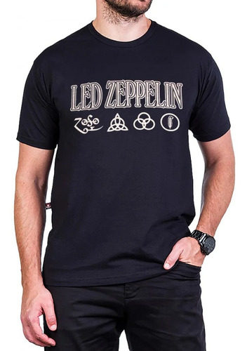 Camiseta Led Zeppelin Definitive Collection - Unissex