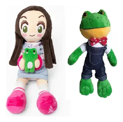 Peluche Lara Campos Y La Rana Rene Rhenné Calidad Premium Varios