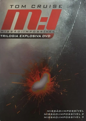 Missão Impossível - Trilogia Explosiva - Box Com 3 Dvds