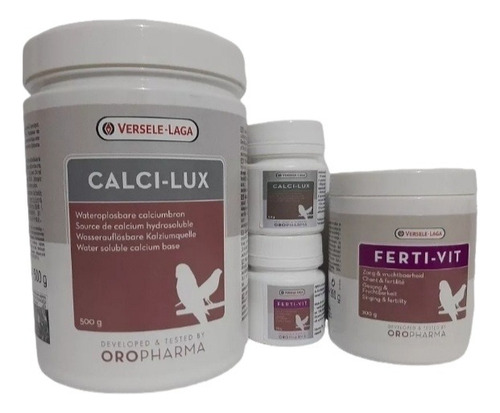 Kit Reprodução - 50g Ferti Vit + 50g Calci Lux - Fracionado