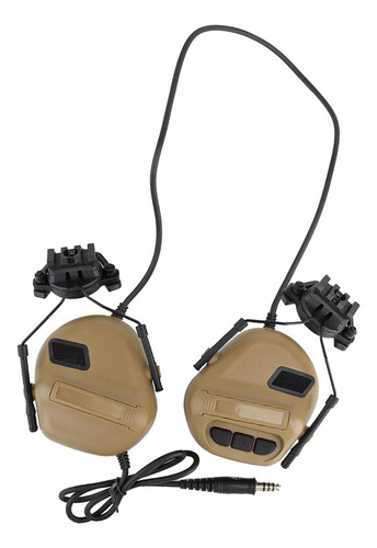 De Fone De Ouvido Para Capacete Tático Cor De Fundo 9,5x10