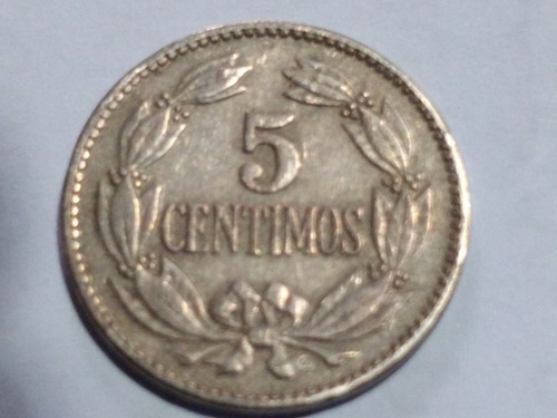 Moneda De Cinco Céntimos Venezolana De 1958