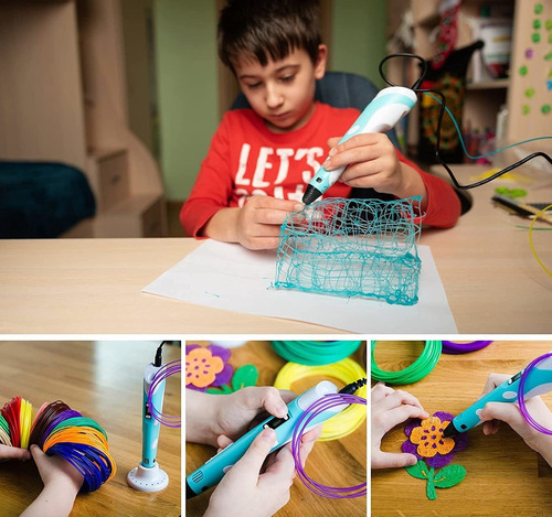 Impressora De Caneta 3d Pen Magic 3d Drawing 3d