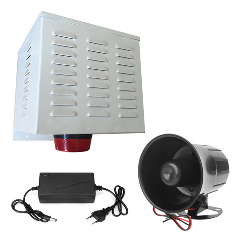 Sirena Inalámbrica 20w Alarma Pst