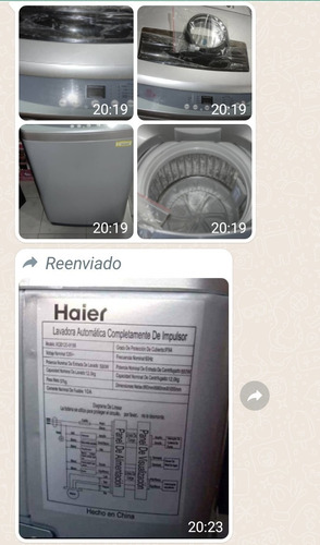 Lavadora Automática Haier, 12kg 