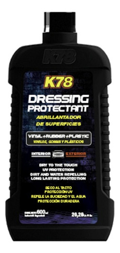 Abrillantador De Superficies K78 Dressing Protectant 600 Ml
