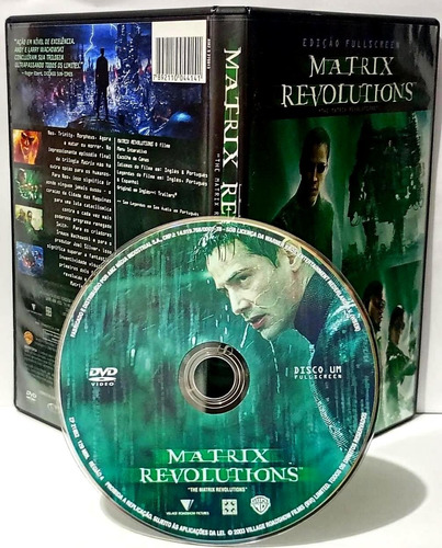 Dvd Matrix 2003- Novo-original-trilogia