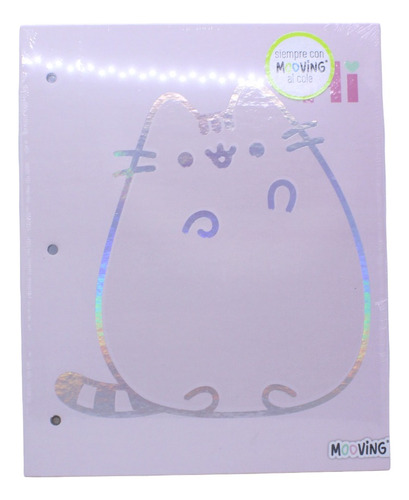 Carpeta Escolar N3 Pusheen Gatos Unicornio Pastel Bye Cafe