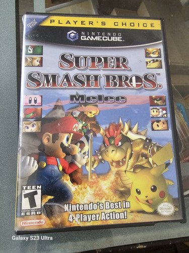 Nintendo Gamecube Super Smash Bros Melee Completo