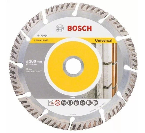 Disco  Professional  Universal Segmentado 7   Bosch