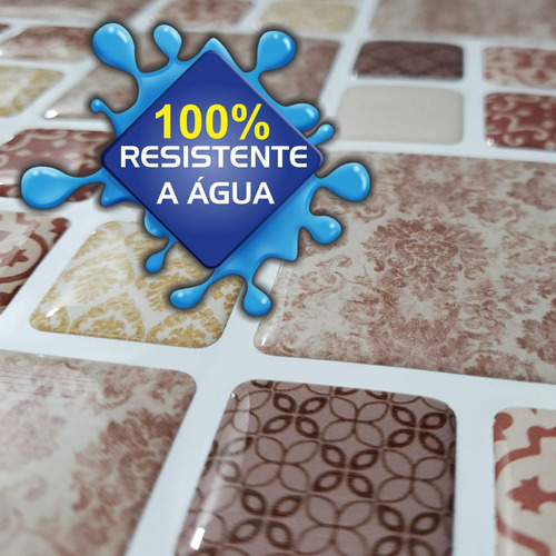 Pastilha Adesiva Resinada Kipastilha Cod 1601 Cor Marrom