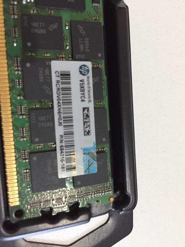 Memória Hpe Ddr3 16gb Pc3-12800r