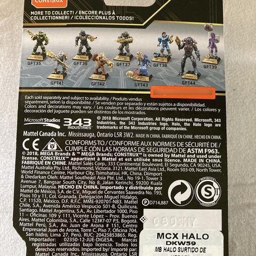 Mega Construx Arbiter Serie 10 Heros Aniversario Nuevo (Usado)