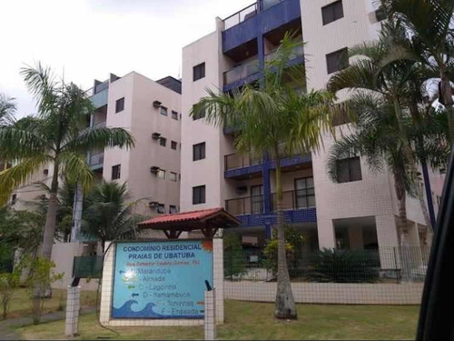 Apartamento Ubatuba Praia Grande Vista Parcial Mar Alugo