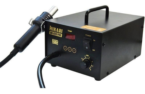 Imagem 2 de 2 de Estacao Retrabalho P/ Smd Digital Hikari Hk-939 Pro Esd Bl