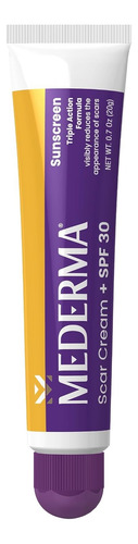 Crema Mederma Spf 30 Desvanece Y Elimina Cicatrices Y Acné Todo Tipo De Piel Día/noche