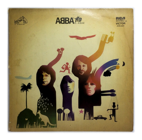 Vinilo Abba El Album Lp Argentina 1978 