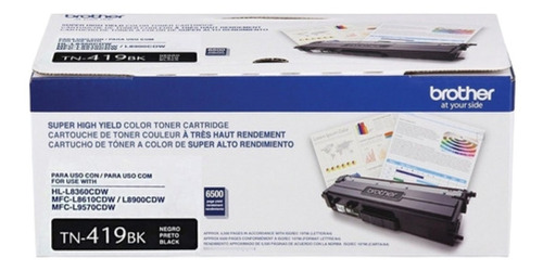 Combo Toner Tn419 Brother N/c/m/a Original L8360 L8610 L8900