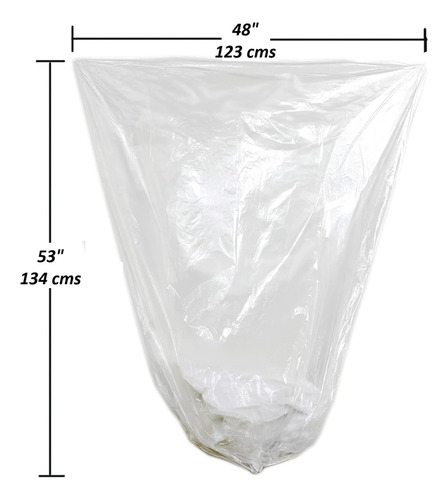 Bolsas Basura Natural 70 Galones 123x135 10 Piezas