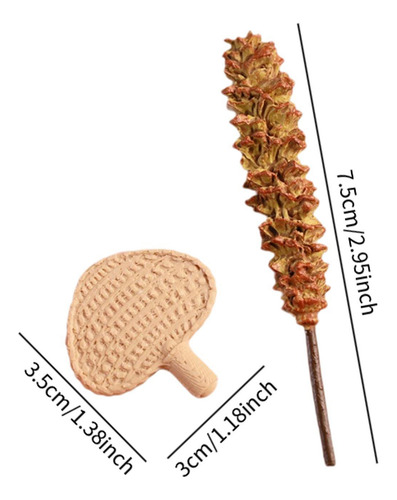 Miniatura Broom Y Fan Set Feather Duster 1:12 Dollhouse