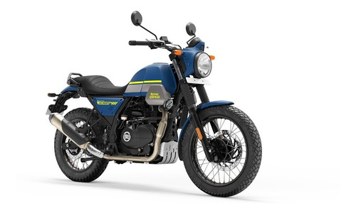 Imagen 10 de 25 de Royal Enfield Scram 411 Skyline Blue Reserva Ya