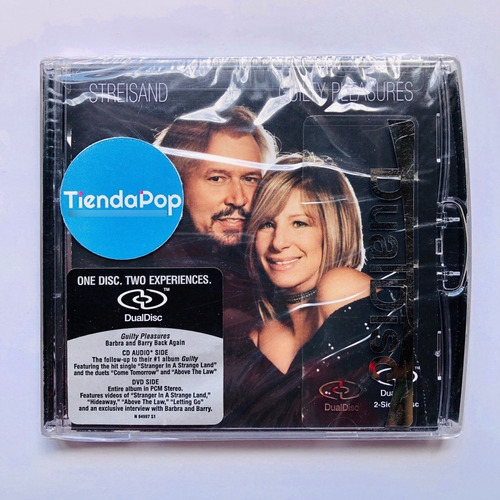 Barbra Streisand Guilty Pleaures Dual Disc Cd/ Dvd Limitado