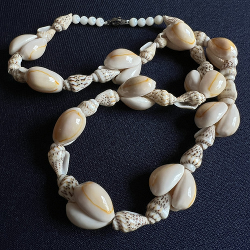Collar Caracolas Típico De Caracoles Vintage Real Rapa Nui