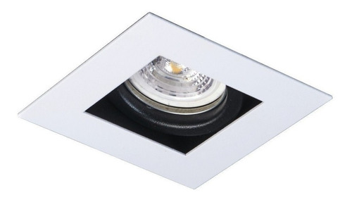 Spot Embutir Blanco Antideslumbrante Gu10 Led 7w Fría