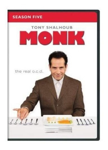 Monk Quinta Temporada 5 Cinco Importada Dvd