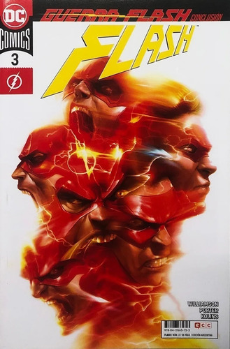 Imagen 2 de 4 de Flash #3 #5-6 - 2019 - Ecc Arg - Williamson Porter Duce