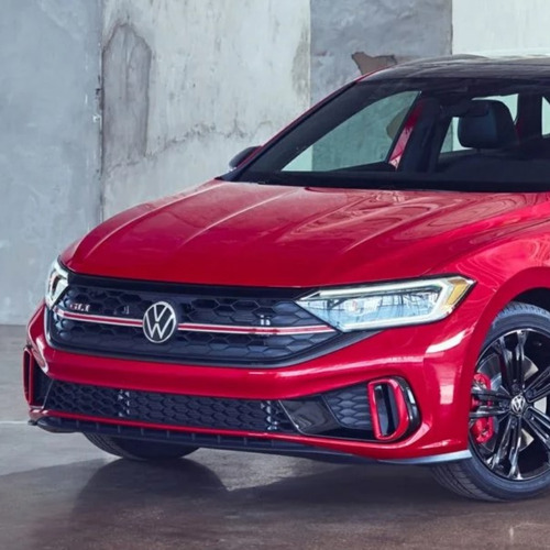 Grade Dianteira Para Jetta Gli 2023 2025 Friso Vermelho