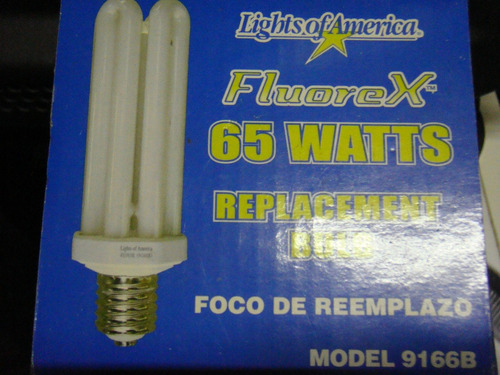 Lights Of America 65 Watt Luz Blanca  Modelo 9166b