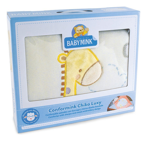 Edredon Con Borrega Conformink Chiko Luxy Baby Mink