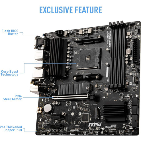Placas Base Ordenadores Complementos Ordenadores Msi B550...
