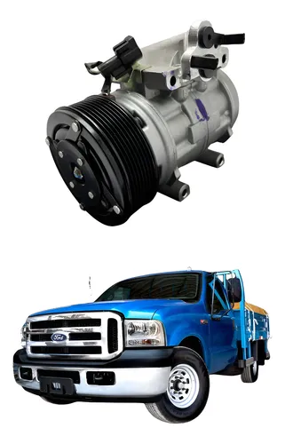 Compressor Do Ar A/c F350 F4000 De 2006 A 2019 4c3519d629ad