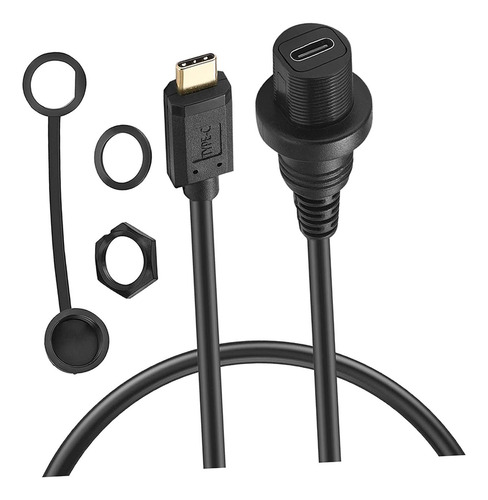 Cable De Datos Usb 3.1 Tipo C Extensor Usb 1 Metro De Largo