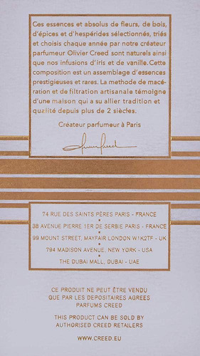Perfume Creed Original Cedre Blanc, Perfume, 100 Ml