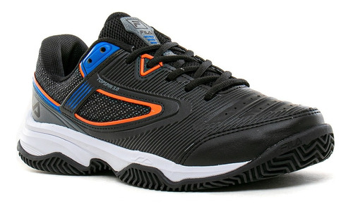 Zapatillas Fila Top Spin 3.0 Tenis-padel Hombre Negras