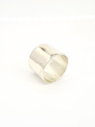 Anillo Tubo 1cm Plata 925 