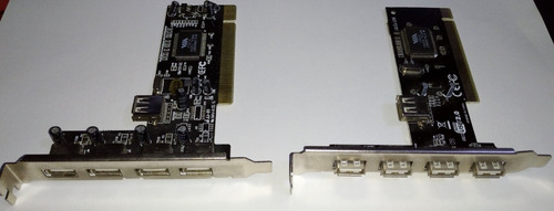 Imagen 2 de 4 de Tarjeta Pci Usb 2.0